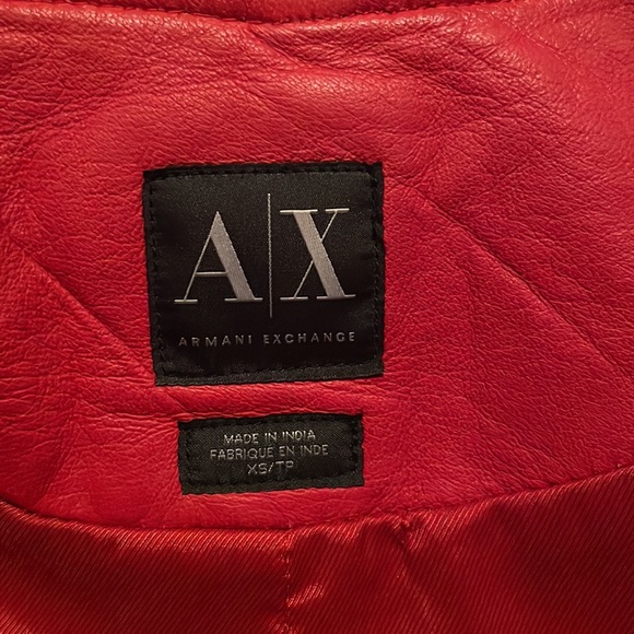 Armani Buttery Soft Leather Moto Jacket - Picture 11 of 15